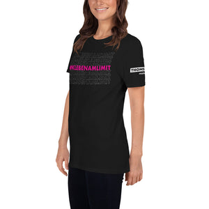 THOMSIT "#klebenamlimit" Unisex-T-Shirt