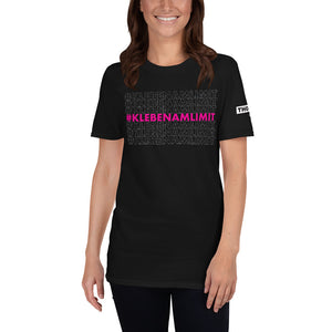 THOMSIT "#klebenamlimit" Unisex-T-Shirt