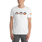 Lade das Bild in den Galerie-Viewer, PCI &quot;3 Affen&quot; Unisex-T-Shirt
