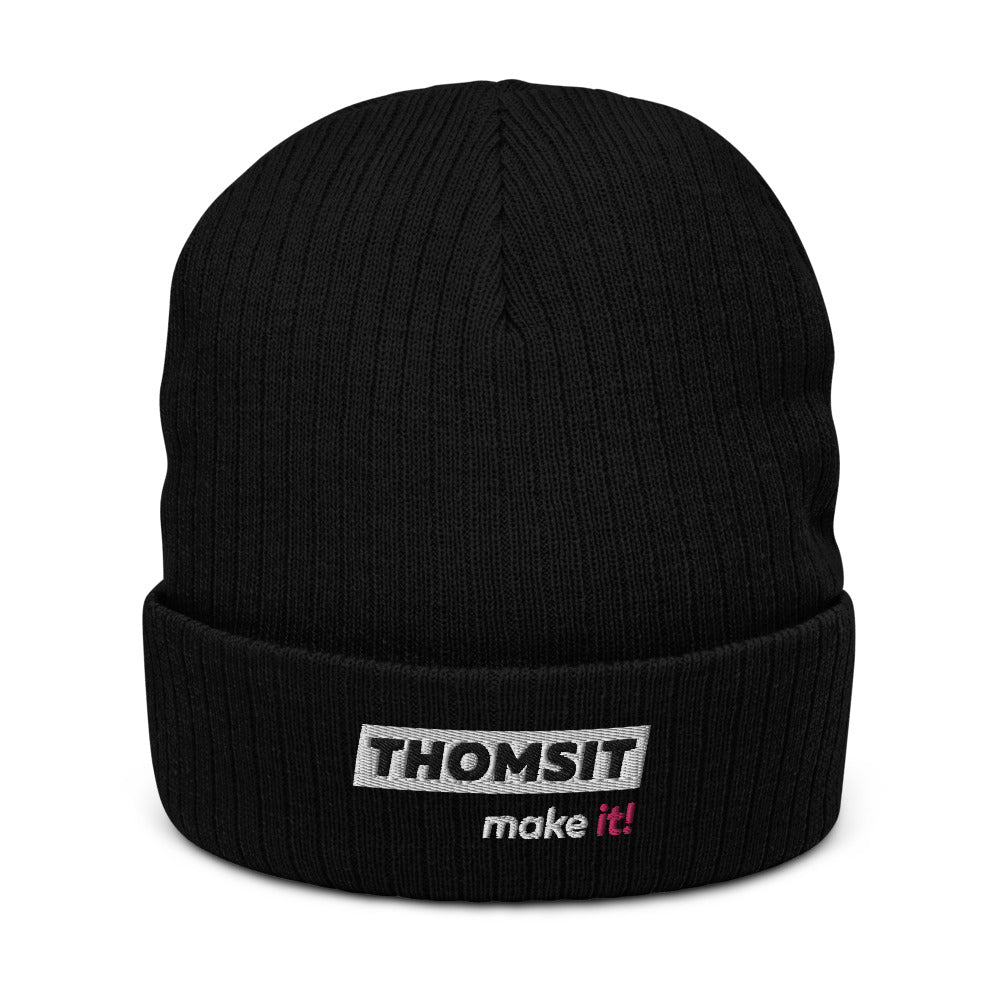 THOMSIT "Signature Stick" Recycelte Beanie