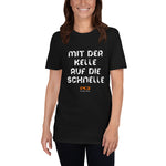 Lade das Bild in den Galerie-Viewer, PCI &quot;Mit der Kelle auf die Schnelle&quot; Unisex-T-Shirt
