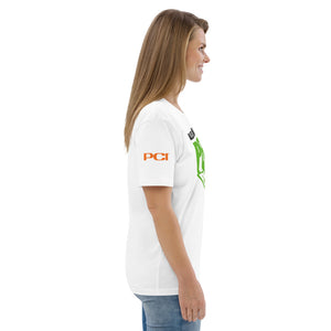 PCI "Alles läuft nach Periplan" Bio-Unisex-T-Shirt